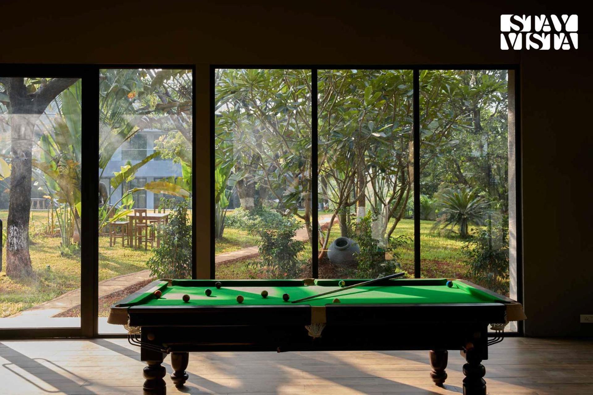 Reflection House By Stayvista With Pool, Terrace Bar, Indoor Games & Exquisite Interiors In A Nutshell Alibág Kültér fotó